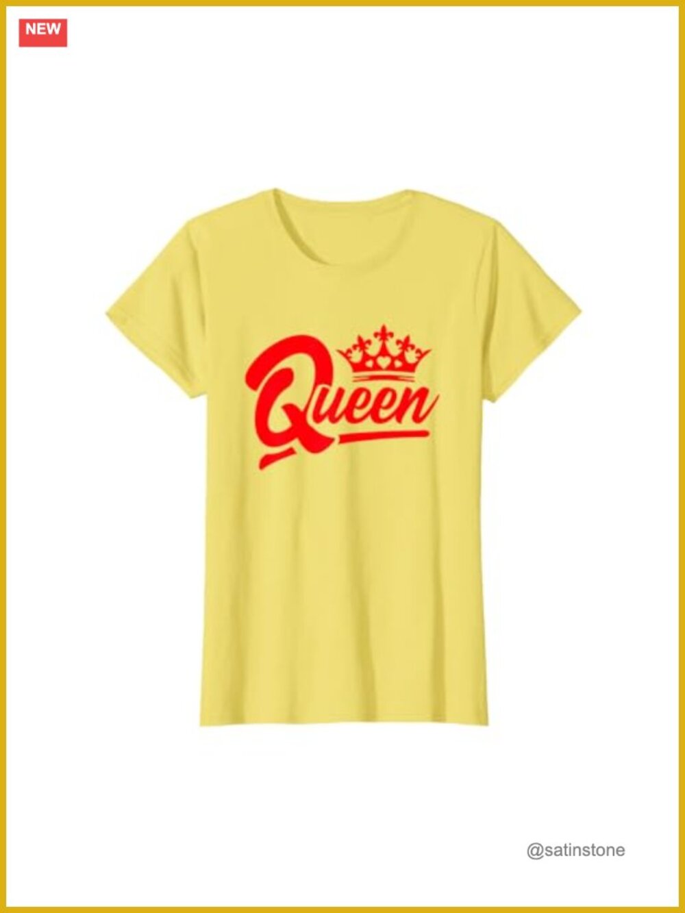 Queen of Hearts Novelty T-Shirt Halloween Costume Couples Matching Tee
